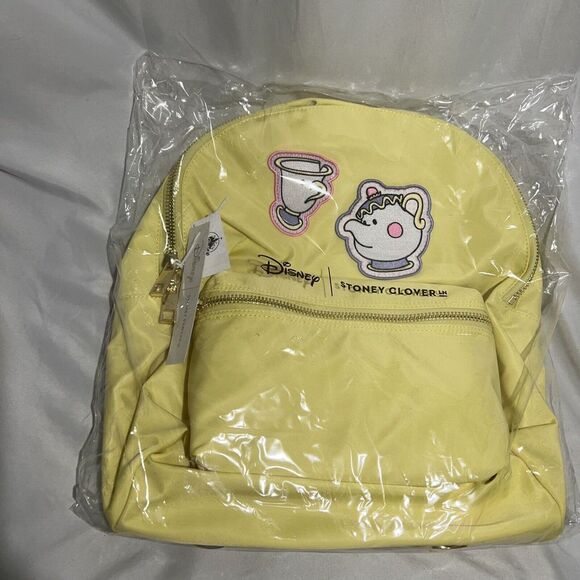 Disney Handbags - Disney Beauty and the Beast Chip Mrs Potts Yellow‎ Stoney Clover Lane Backpack